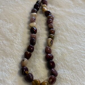 Elegant Multi-Color Stone Necklace